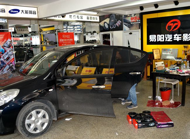 小改風景大不同 沈陽易陽日產陽光改裝美國霸克