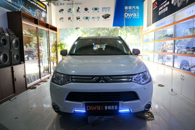 音質混搭新體驗 廣州帝銳三菱歐藍德改裝ETON和霸