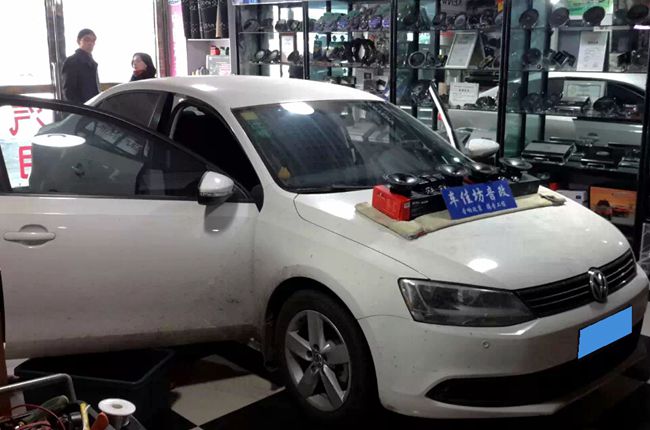 能量齊聚奏新聲 新疆車佳坊大眾速騰改裝美國霸