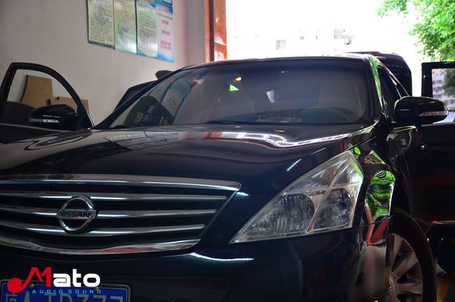 悅享新時尚 海口龍發日產天籟改裝美國霸克音響