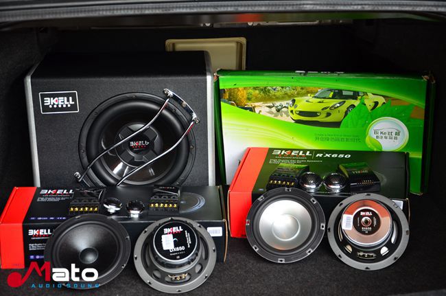 悅享新時尚 海口龍發日產天籟改裝美國霸克音響