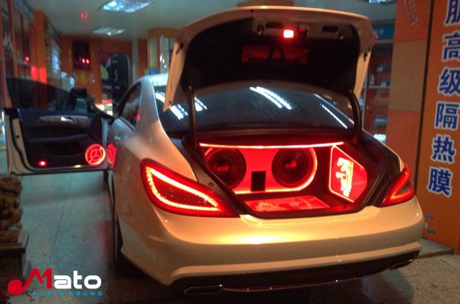 音樂，自命不凡 中山澳士奔馳CLS300改裝Hybrid Au