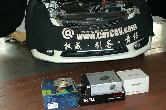 享受別致音效 新塘紅日日產騏達改裝美國霸克音