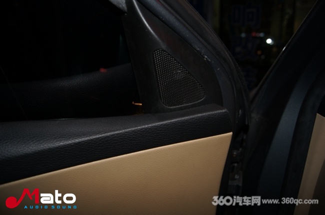 大眾邁騰改裝意大利TEC和霸克汽車音響