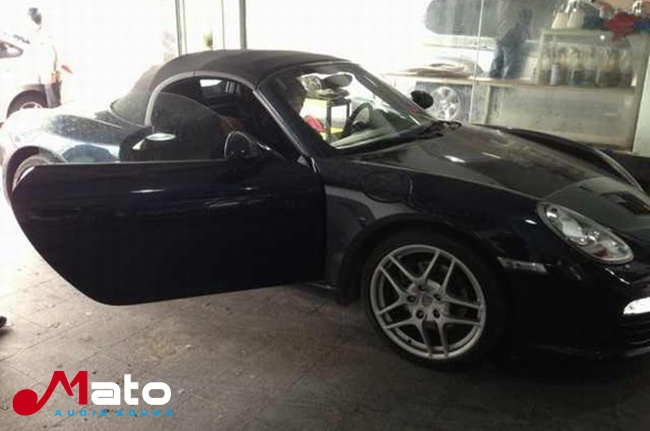 河源城市快車 保時捷911改裝德國伊頓RS161汽車音