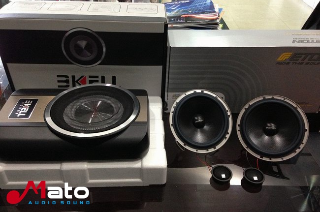 南昌先驅本田飛度汽車音響改裝德國伊頓套裝喇