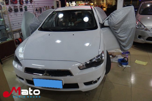 汽車音響改裝初體驗 順德百佳三菱翼神改裝美國