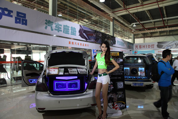 美托聲頻音響改裝車在首屆永福國際汽車音響文化節大放異彩