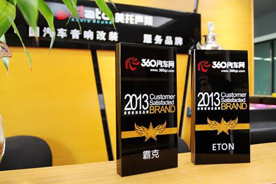 美國BKELL霸克和德國ETON伊頓榮獲2013消費者滿意品