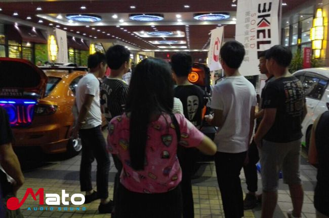 2014金秋周末購潮流改裝汽車展——龍發影音炸機