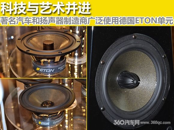 世界著名汽車和揚聲器制造商廣泛使用德國ETON單元